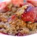 My Favorite Rhubarb Strawberry Crumble