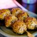 meat ball skewers